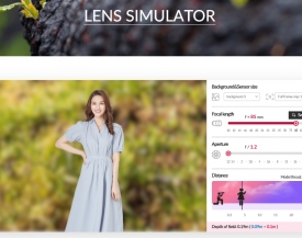 삼양렌즈, 온라인으로 렌즈체험이 가능한 렌즈 시뮬레이터 업데이트