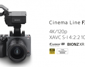 소니(SONY), 네 번째 시네마 라인 카메라 FX3 발표